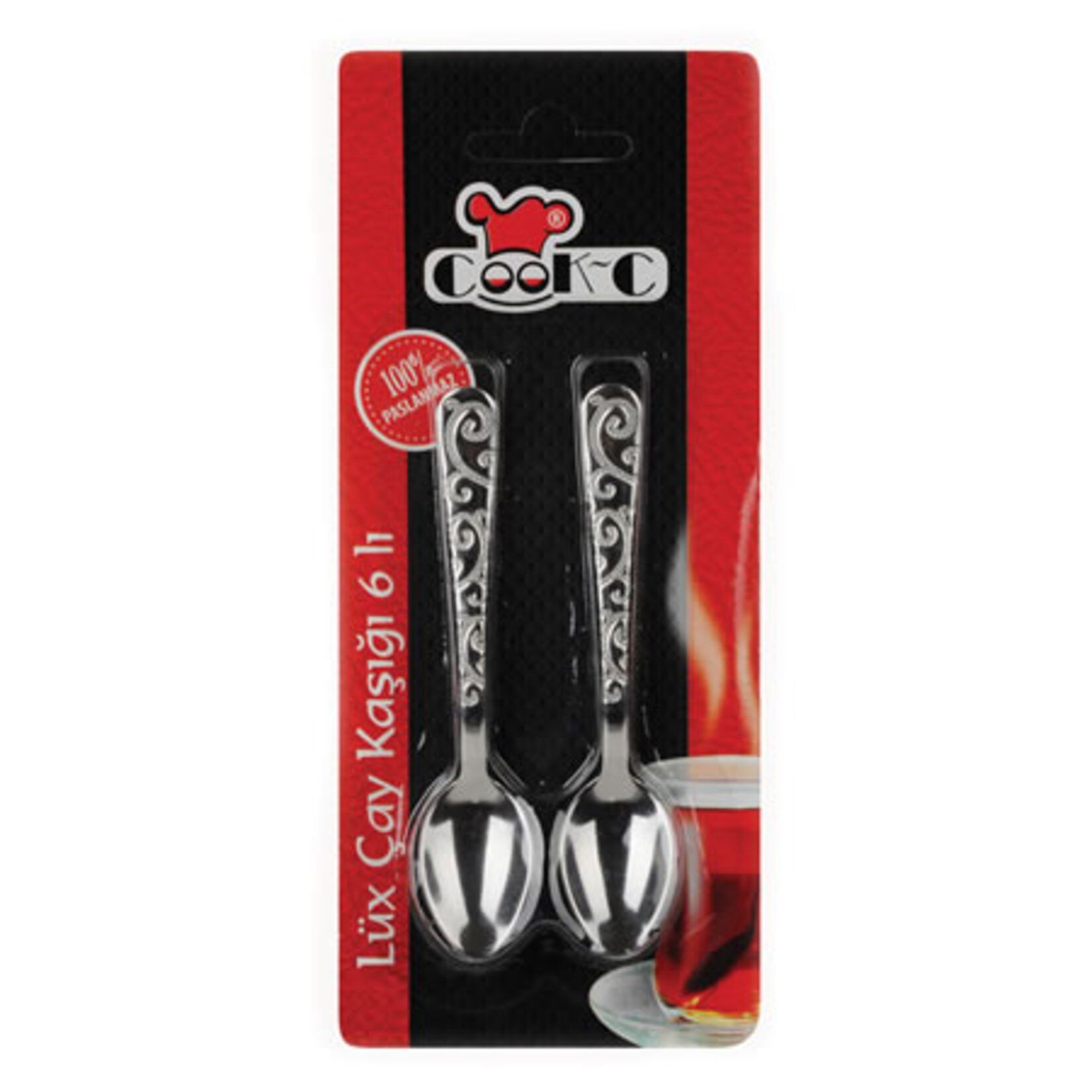 Cookc Lüx Çay Kaşığı 6'Lı