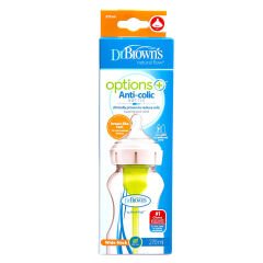 DB 91600 Dr Browns Options+ Geniş Ağız Antikolik PP Biberon 270 ml 0+ Ay 1 Adet