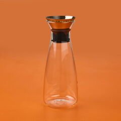 Star Akıllı Kapak Cam Sürahi - Şeffaf - 1 lt