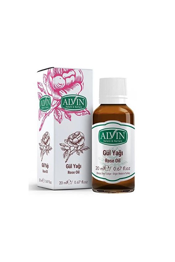 Alvin Gül Yağı 20 ml