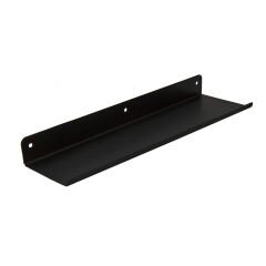 Deco Metal Duvar Rafı - Siyah - 40x11 cm