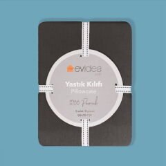 Soft Fırfırlı 2'li Yastık Kılıfı - Antrasit - 50x70 cm