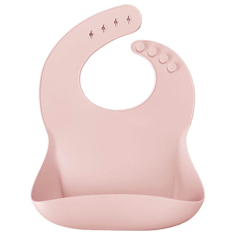 Silikon BASICS Mama Önlüğü Pinky Pink 1 Adet