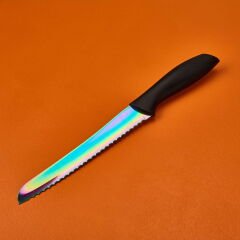 Titanyum Seri Ekmek Bıçağı - Renkli - 27 cm