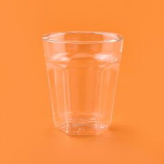 Çift Cidarlı Cam Bardak - Şeffaf - 250 ml
