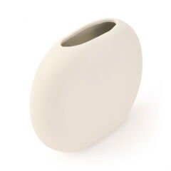 Home  Decor Sydney Vazo - Krem - 17 cm