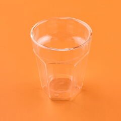 Çift Cidarlı Cam Bardak - Şeffaf - 250 ml