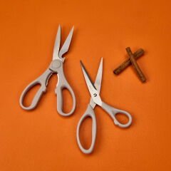 Çok Amaçlı 2'li Mutfak Makası Seti - Asorti - 25 cm