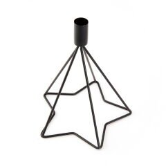 Deco 3'lü Star Mumluk - Siyah