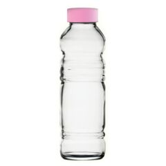 Paşabahçe Meva Pembe Kapaklı Şişe 500 Cc