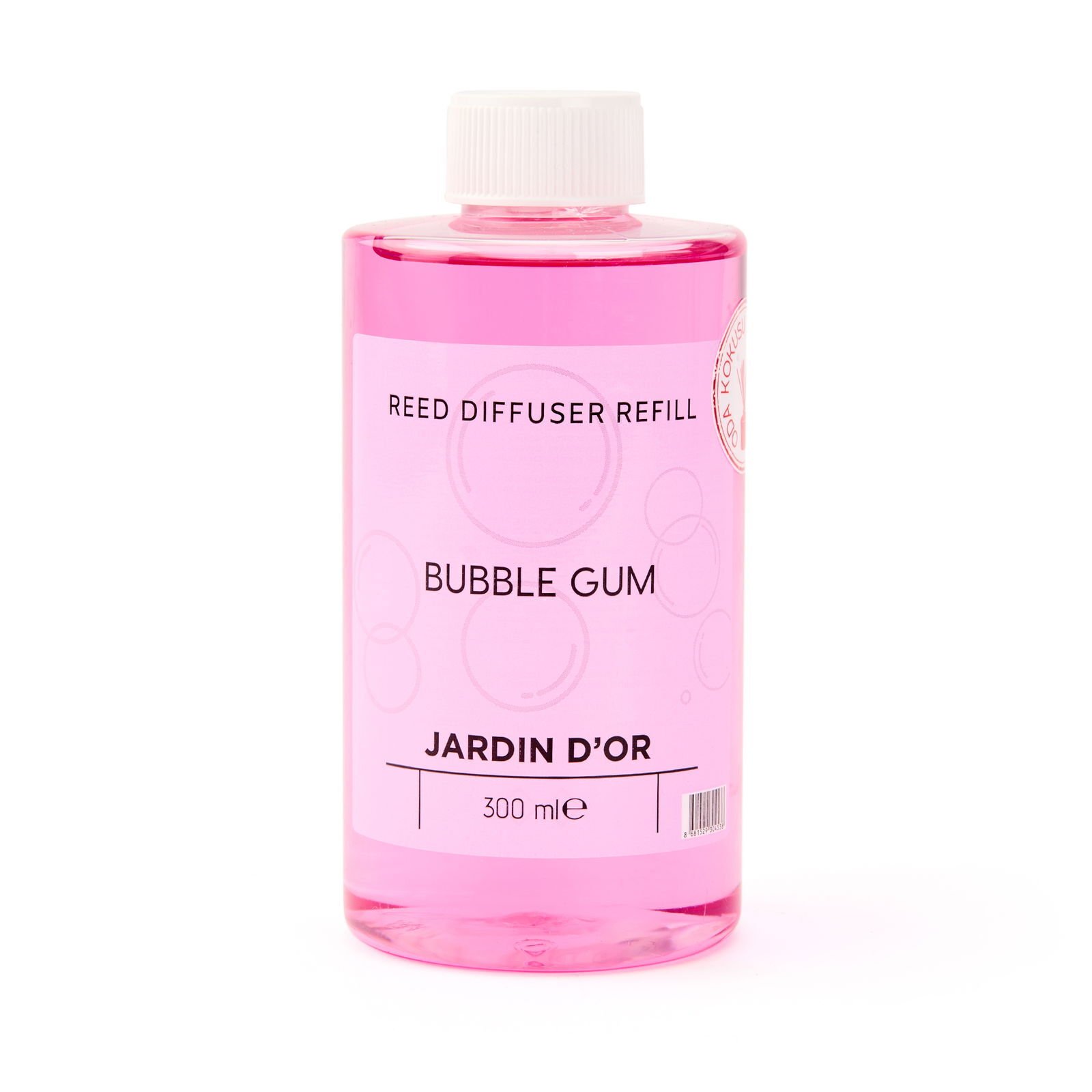 D'or Bubble Gum Oda Kokusu Yedek Şişe - Şeffaf - 300 ml