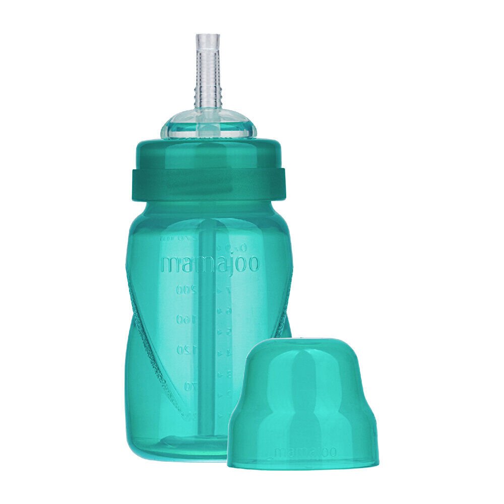 Akıtmaz Pipetli Bardak Yeşil 270 ml 1 Adet