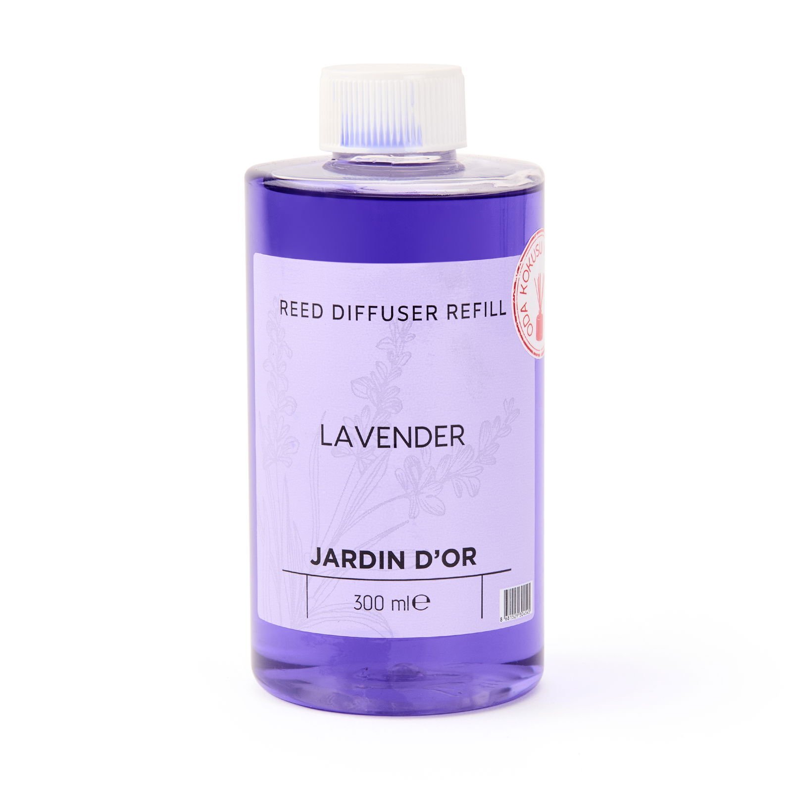 D'or Lavender Oda Kokusu Yedek Şişe - Şeffaf - 300 ml