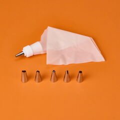 Cake White Pasta Servis Seti - Siyah - 31 cm + 25 cm + 24 cm