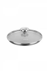 Korkmaz Aroma Cam Kapak 22 Cm