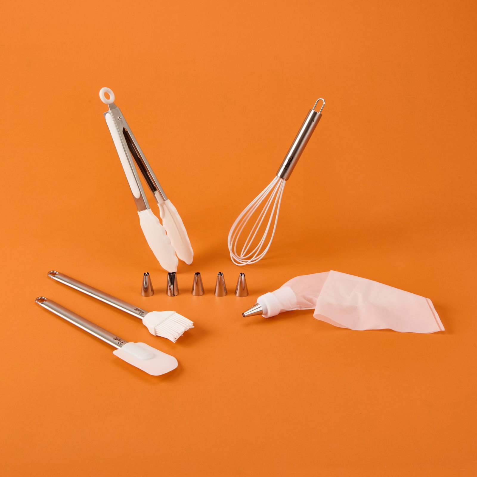 Cake White Pasta Servis Seti - Beyaz - 31 cm + 25 cm + 24 cm