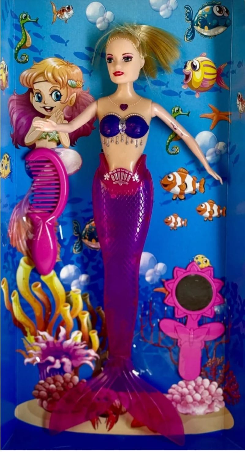 OYUNCAK MODEL BEBEK KÜÇÜK IŞIKLI DENİZ KIZI