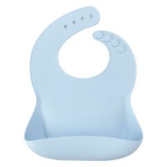 Silikon BASICS Mama Önlüğü Mineral Blue 1 Adet