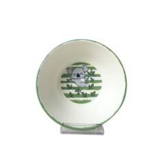 Keramika Seramik Kase Çocuk Dekor 14 Cm