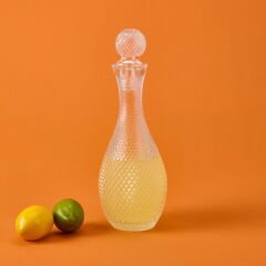 Deposu Kapaklı Şerbetlik - Şeffaf - 1 lt