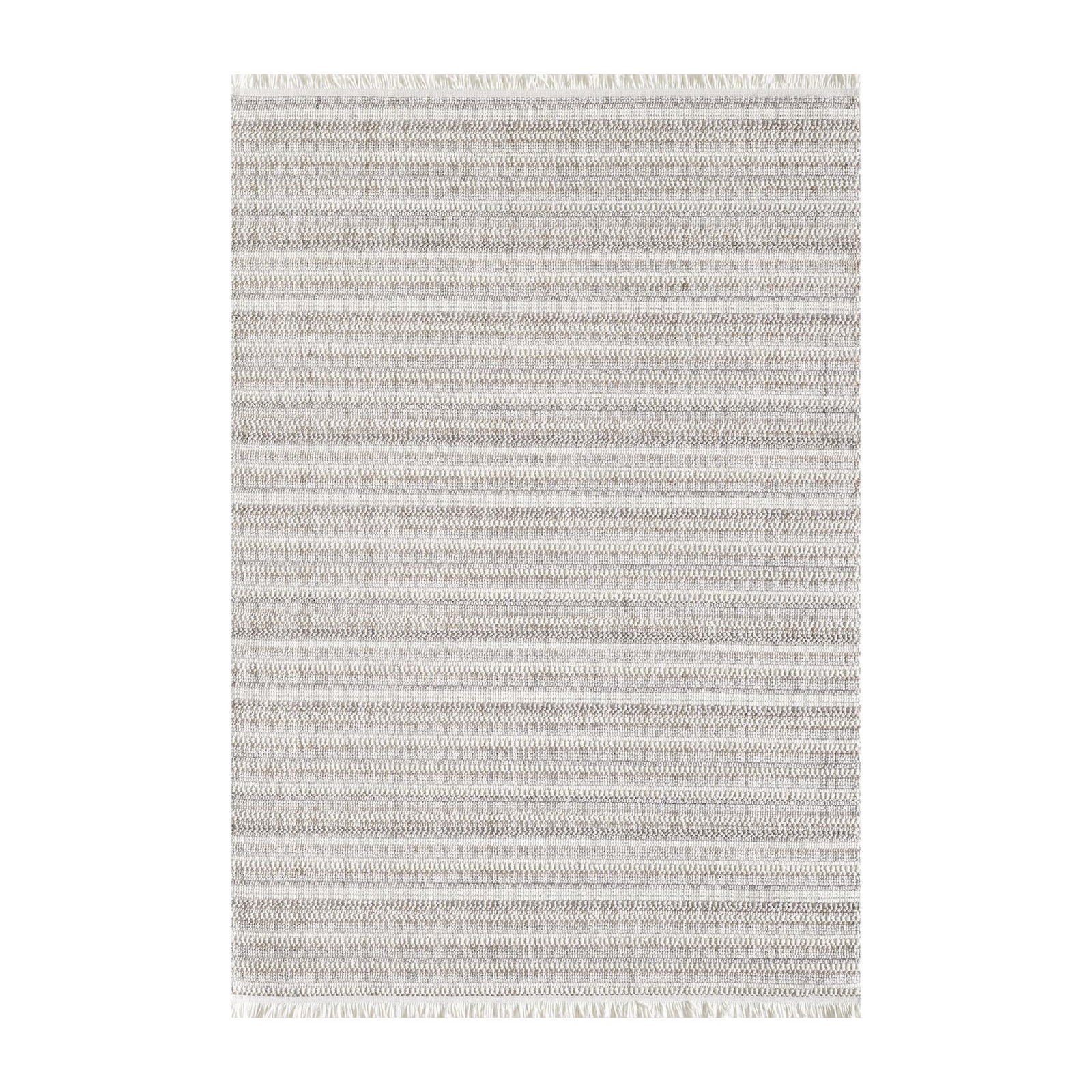 Agra Pearl İskandinav Desenli Salon Halısı - Krem - 120x180 cm