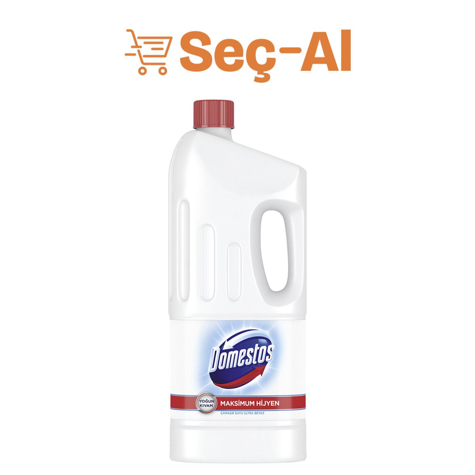 Domestos Çamaşır Suyu Ultra Beyaz 1.850 Ml