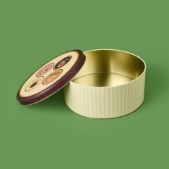 Cookie Metal Kutu - Renkli - 22 cm