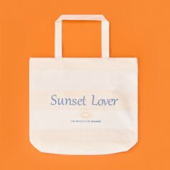 Soft Sunset Lover Çanta - Ekru - 50x45 cm