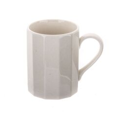 Tulu Porselen Sekizgen Renkli Kupa 10 Cm