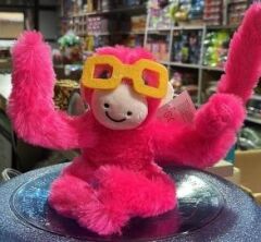 SEVİMLİ EĞLENCELİ PELUŞ MAYMUN