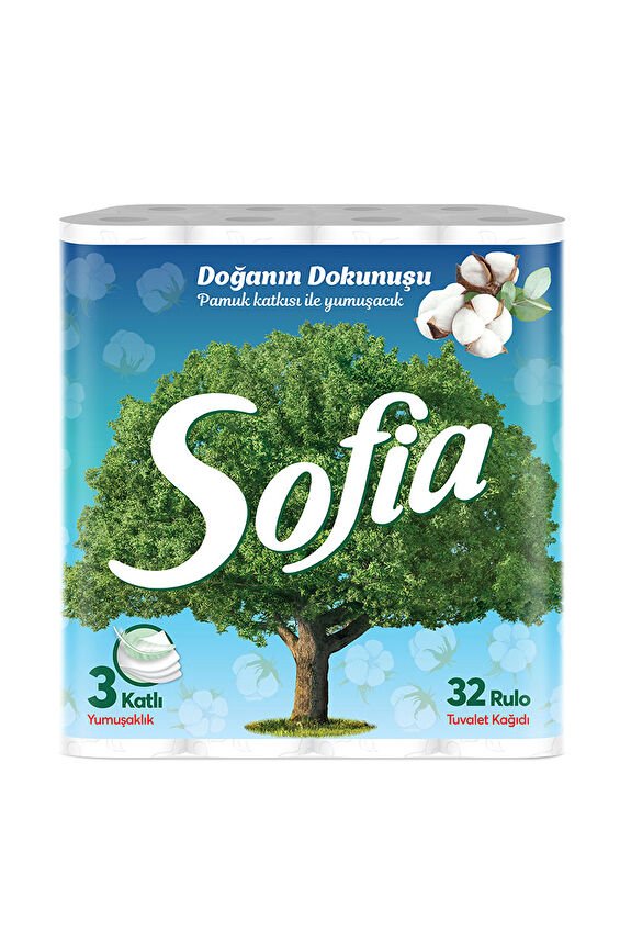 Sofia Tuvalet Kağıdı 32'li 3 Katlı