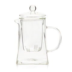 Star Borosilikat Cam Demlik - Şeffaf - 750 ml