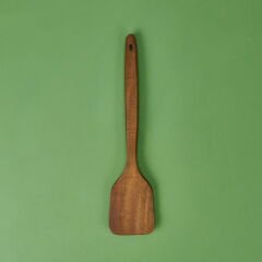 Handy Düz Akasya Servis Spatulası - Kahverengi - 34 cm