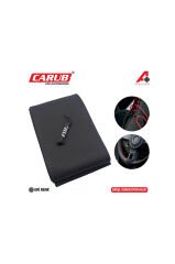 Carub Direksiyon Kılıfı İğneli 38cm Delüx Gri Dikişli