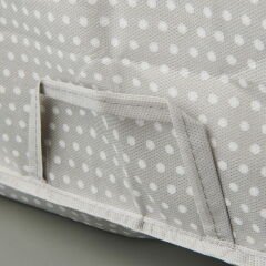 Home Baza Altı Şeffaf Detaylı Mega Boy Hurç - Gri - 74x46x22 cm
