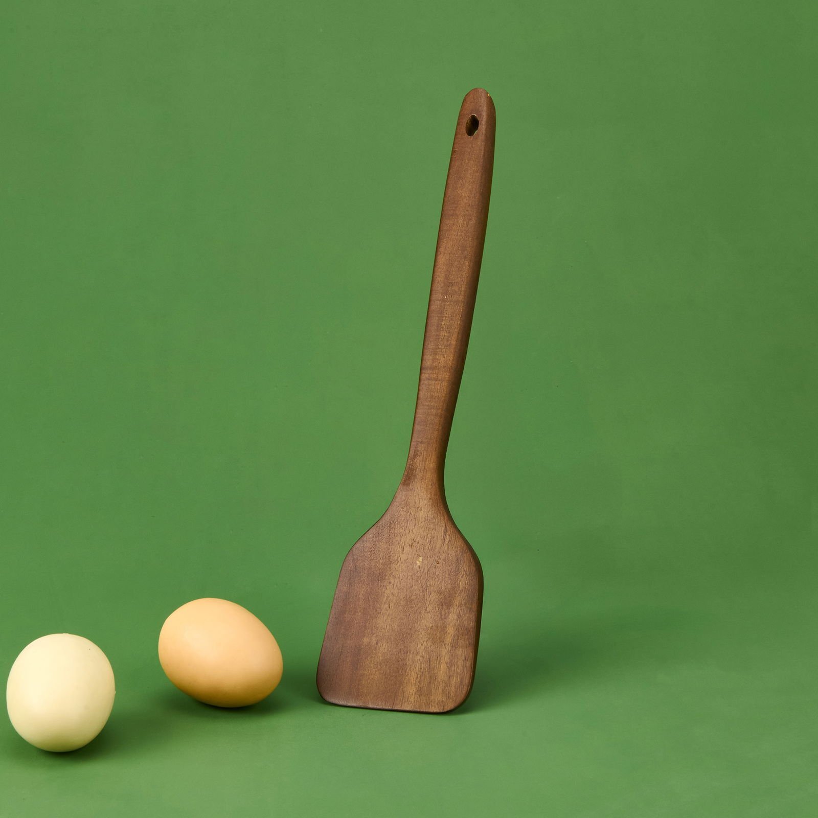 Handy Düz Akasya Servis Spatulası - Kahverengi - 34 cm