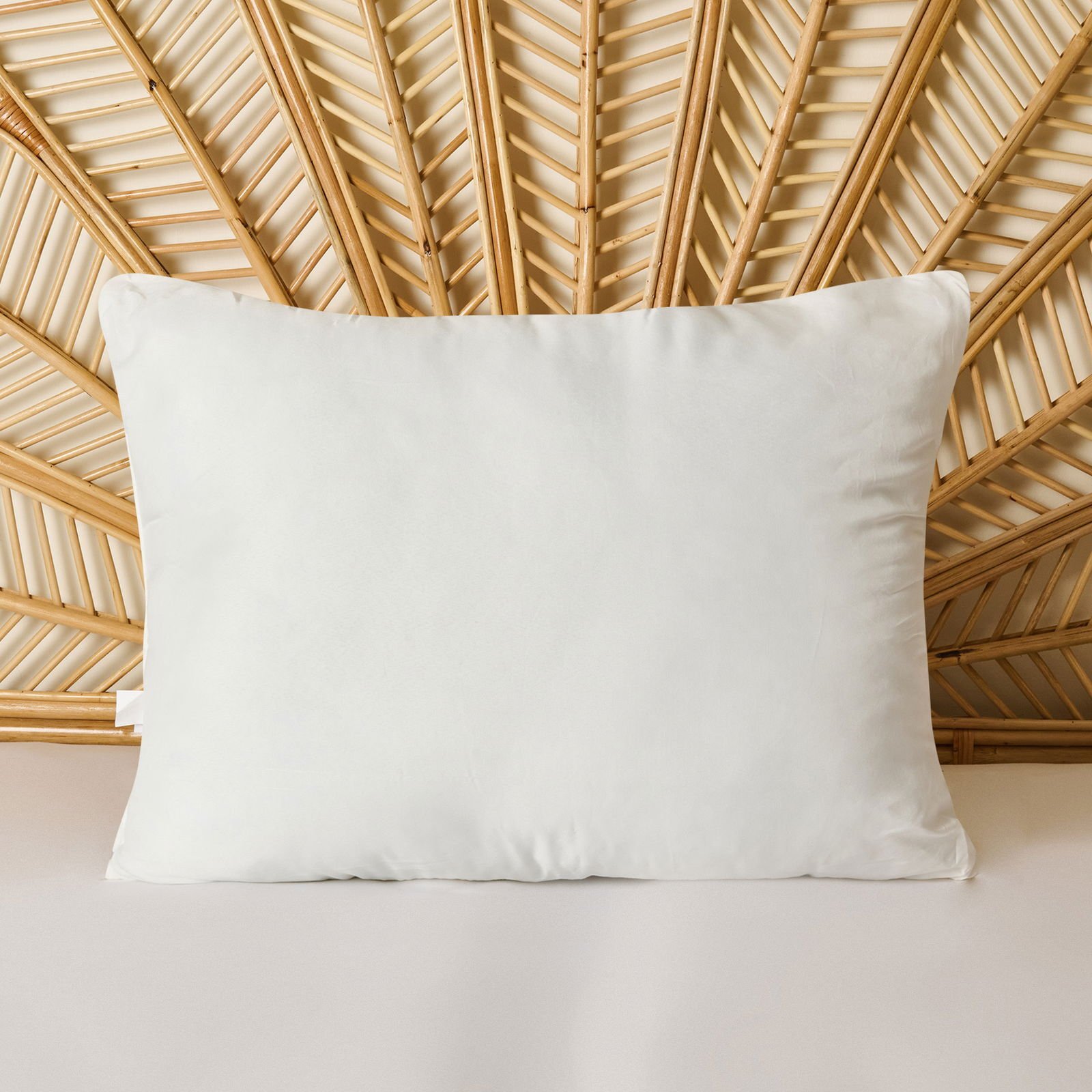 Microfiber Yastık - Beyaz - 50x70 cm