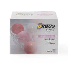 Koton Led Işık Zinciri - Renkli - 1,55 m