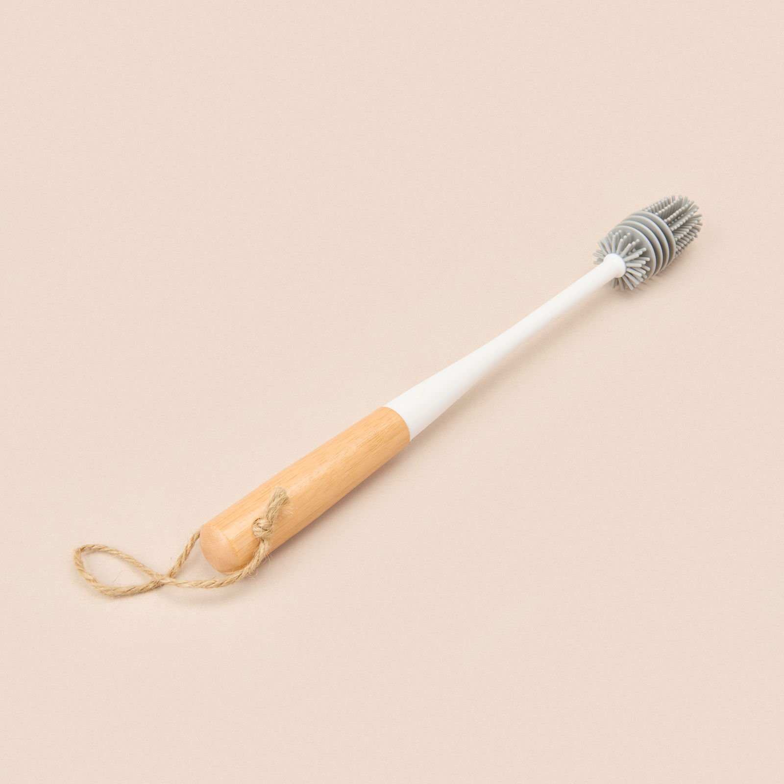 Bambu Saplı Şişe Fırçası - Asorti - 32 cm