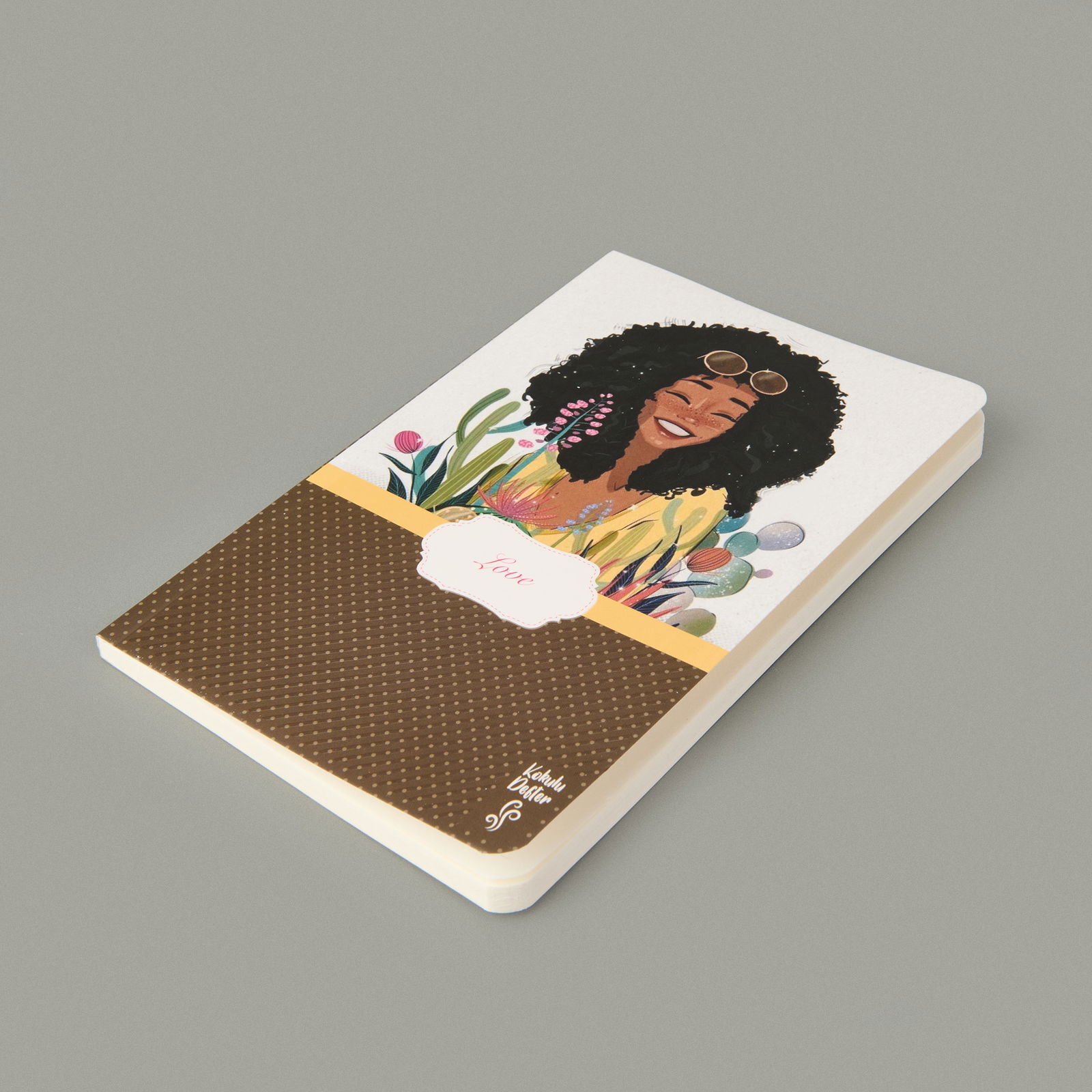 Dükkan Çiçek Bahçesi Kokulu Defter - Asorti