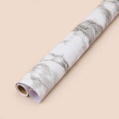 Ahşap Temalı Yapışkanlı Raf Örtüsü - Asorti - 45x200 cm