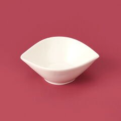 Yaprak Çerezlik - Beyaz - 11 cm