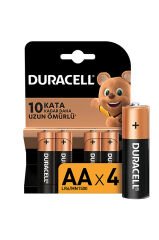 Duracell Kalem 4' Lü Pil