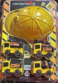 KASKLI İNŞAAT SET EĞLENCELİ SET