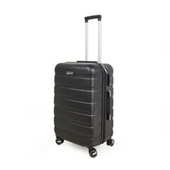 Titan Orta Boy ABS Valiz - Siyah - 66x45x26 cm