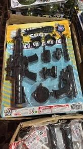 OYUNCAK SİLAH SET ERKEK ÇOCUK OYUN SETİ