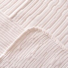 Soft Arven Çift Kişilik Yatak Örtüsü - Beyaz - 260x250 cm