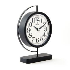 Masa Saati - Siyah - 25x7x19 cm