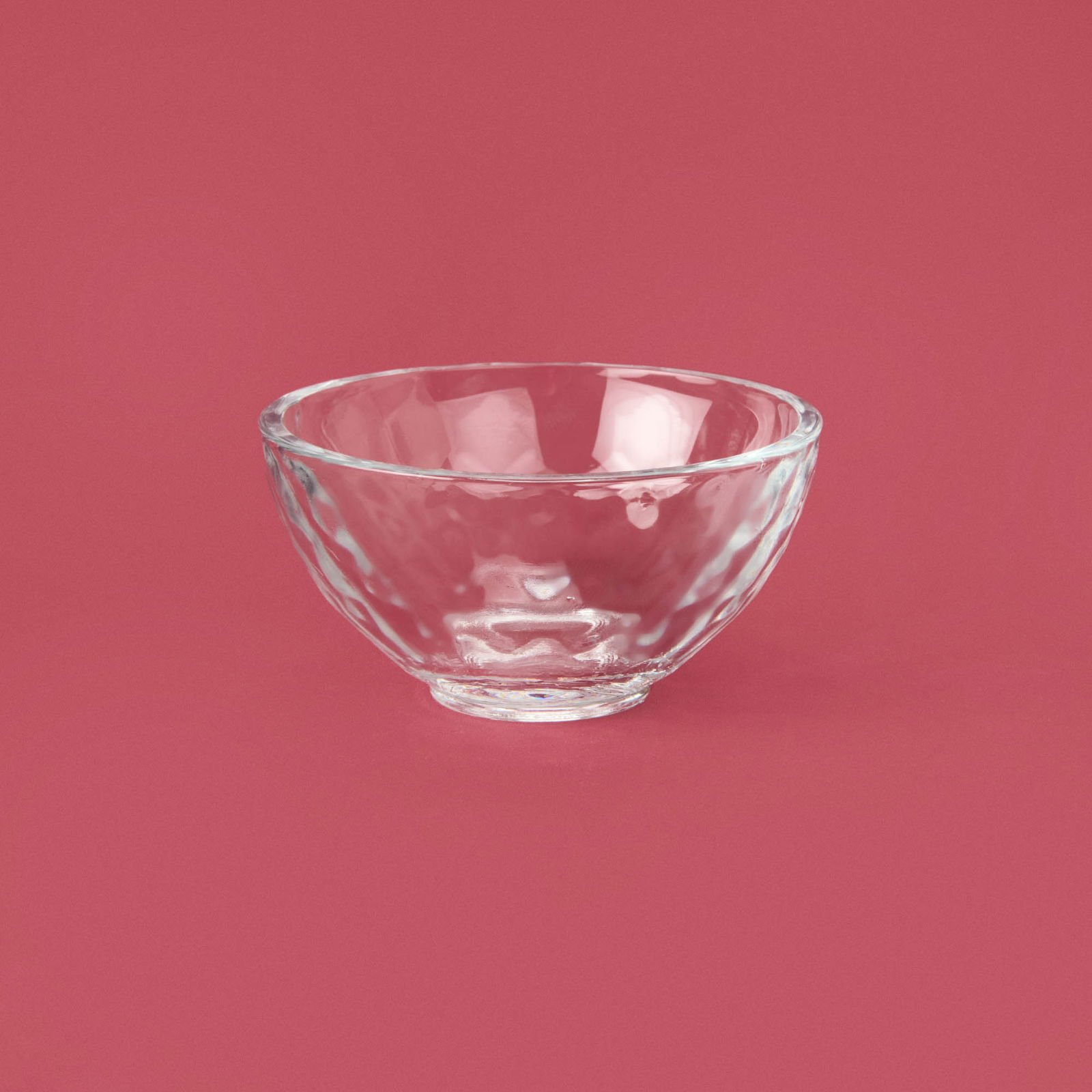 Cam Sosluk - Şeffaf - 6,5 cm