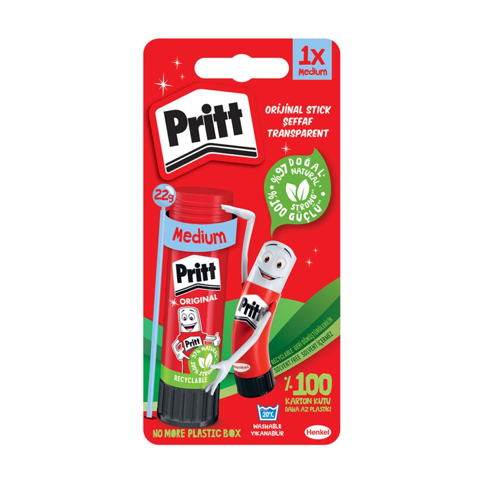 Pritt Stick Tekli Blister 22g